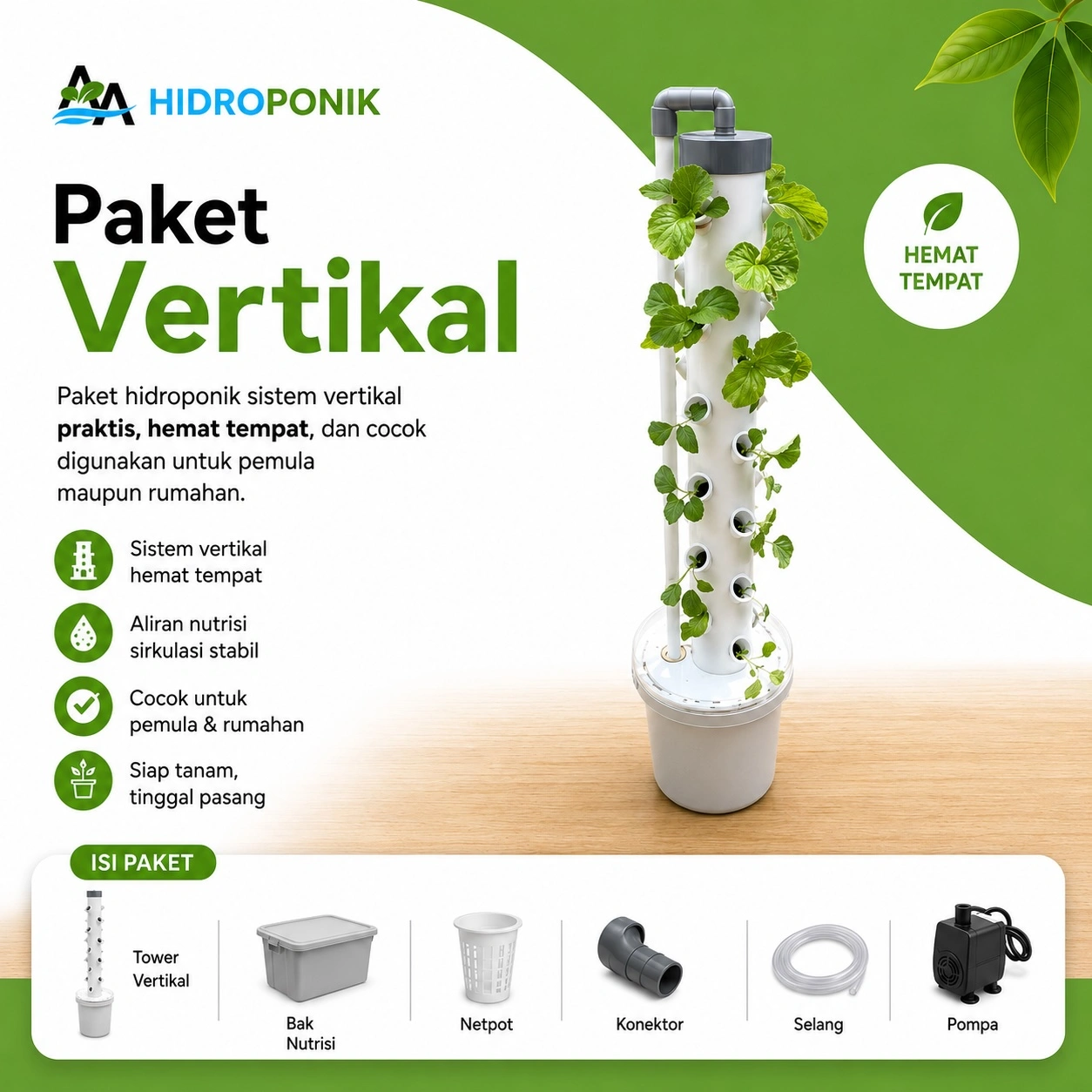 Paket vertikal